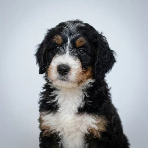 Bernedoodle puppy